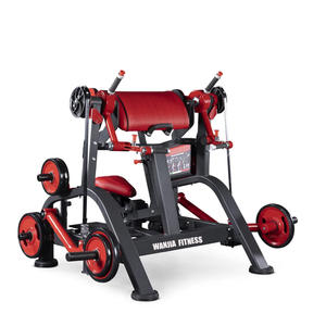 Penjualan laris 2025 pelat profesional dimuat 3 sudut mesin bisep Peralatan pelatihan kekuatan tugas berat - Product Image 1