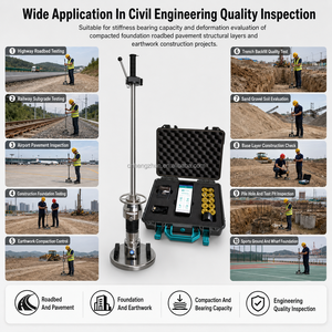 Tester Portatile per la Deflessione del Pavimento GTJ PFWD, Misuratore Rapido di Rigidità del Fondamentale Stradale per Ispezione sul Campo con Report Mobile - Product Image 4