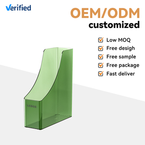 Xinhang nhựa trong suốt hiển thị Organizer văn phòng tài liệu tổ chức đầy màu sắc rõ ràng tài liệu tổ chức hộp - Product Image 2