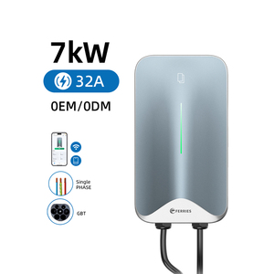 7kW 220V <span class=keywords><strong>Wifi</strong></span> wallbox BYD carregador Car Charger 32A gbt IP65 treo tường Trạm Sạc với ứng dụng điều khiển ngoài trời sử dụng nhà - Product Image 2