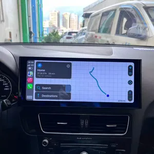 12.3英寸安卓11系统8核心汽车多媒体奥迪Q5 2009-2017全球定位系统导航汽车多媒体4 + 64gb