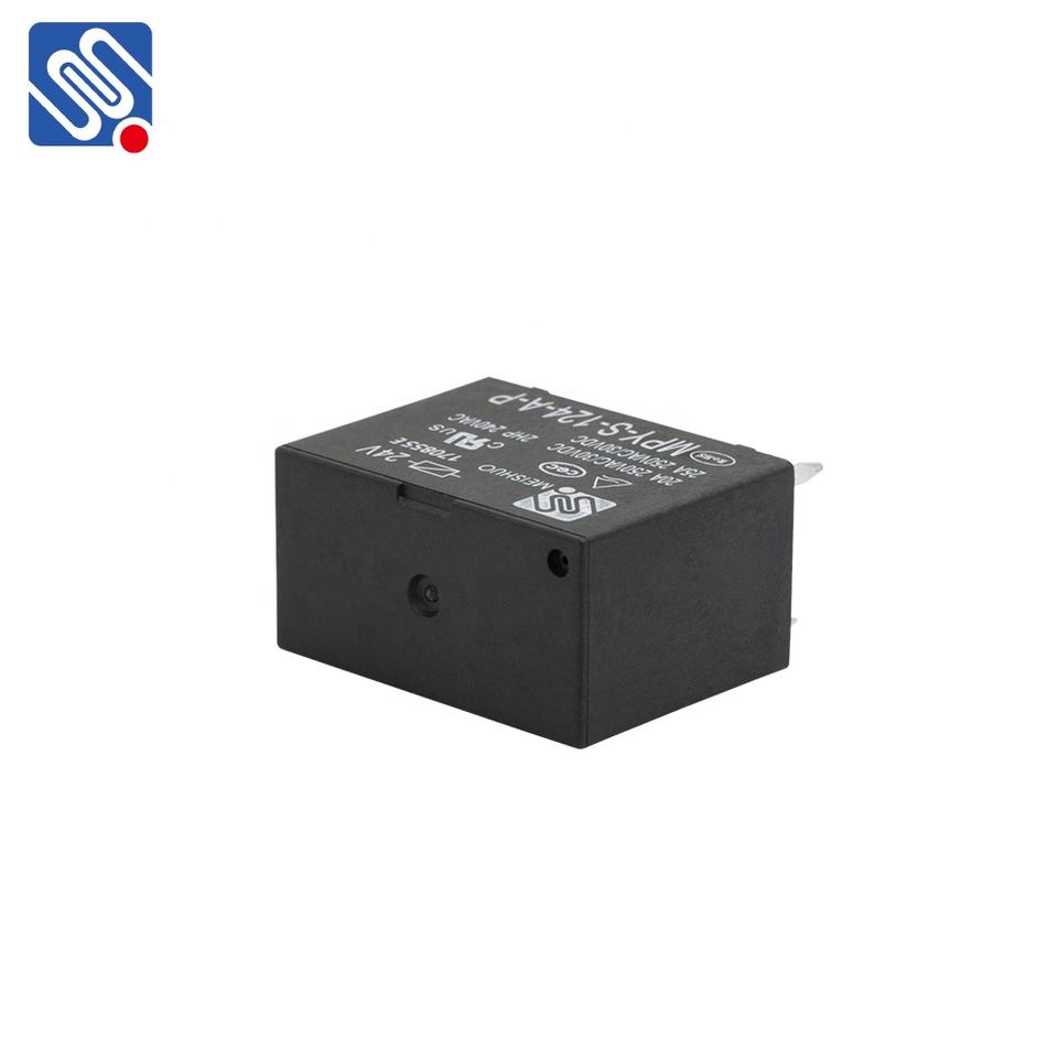 Meishuo MPY Miniature 12V 4Pin 20A/25A High Power Electromagnetic Relay Sealed OEM Electric Relay for Air Conditioner 250Vac