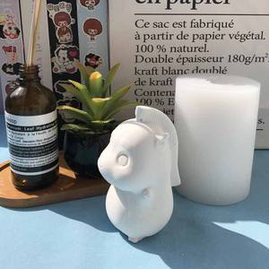 แม่พิมพ์ซิลิโคนรูปการ์ตูนม้าโพนี่รูปสัตว์แบบสามมิติอุปกรณ์ขัดมันด้วยกลิ่นหอมเครื่องประดับสำหรับชงชา - Product Image 3