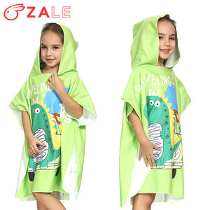<span class=keywords><strong>Poncho</strong></span> <span class=keywords><strong>de</strong></span> <span class=keywords><strong>bain</strong></span> à capuche en coton doux à séchage rapide pour enfants Serviette <span class=keywords><strong>de</strong></span> <span class=keywords><strong>bain</strong></span> à motifs <span class=keywords><strong>de</strong></span> dinosaures pour nouveau-nés Chambre à coucher - Product Image 4