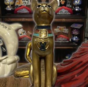 รูปปั้นแมวอียิปต์สุดสง่างาม ปี 2026 งานฝีมือเรซิ่น ของสะสม งานศิลปะ ขายส่งจากโรงงาน - Product Image 4