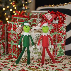 Babbo Natale malvagio e elfo natalizio divertenti e decorazioni natalizie Festive - Product Image 4