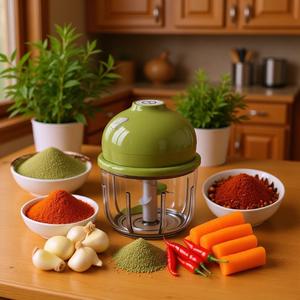 Picadora de Ajo Eléctrica Ningbo de 280W con Carcasa de Plástico, Procesador de Alimentos Doméstico para Picar Ajo y Carne JBQ02 - Product Image 5