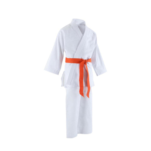 Vente en gros, uniforme judo 100% coton de meilleure qualité, toutes les couleurs Pakistan avec ceinture logo personnalisé usine - Product Image 1