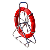 Tige flexible en PRV pour conduit, serpentin de tirage de câble en fibre de verre pour le tirage de câbles dans les conduits