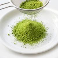 Poudre de thé vert matcha EMT-4A en boîte de 50g, thé en poudre de style européen pour l'approvisionnement en gros et la préparation de boissons