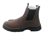 Bottes de randonnée unisexes en cuir nubuck ACE Safety avec embout en acier pour travaux miniers, usagers, isolation électrique, été et automne