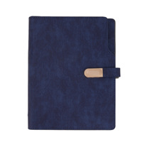Ensemble cadeau de carnet à feuilles mobiles avec fermoir magnétique personnalisé A5, souvenir d'entreprise, carnet de notes