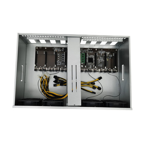 847 Full <b>Set</b> Rig case Rig 8gpu Silent case 65mm Pcie Slot Rx580/rx5700xt/rtx3080/rtx3090 8gpu Server Chassis - Product Image 4