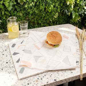 Wholesale Greaseproof Reusable Wax <b>Paper</b> Custom Logo Restaurant Sandwich <b>Burger</b> Hamburger <b>Paper</b> - Product Image 4