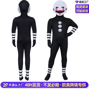 Masked Man Cosplay Bodysuit Adult Unisex Halloween <b>Costume</b> With Label And Tags - Product Image 2