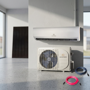 Kit de Mini Split Solar Híbrido E G 4 de 12,000 BTU, Bomba de Calor Solar Fotovoltaica y Aire Acondicionado con Certificación Energy Star, para Instalarlo Usted Mismo - Product Image 3