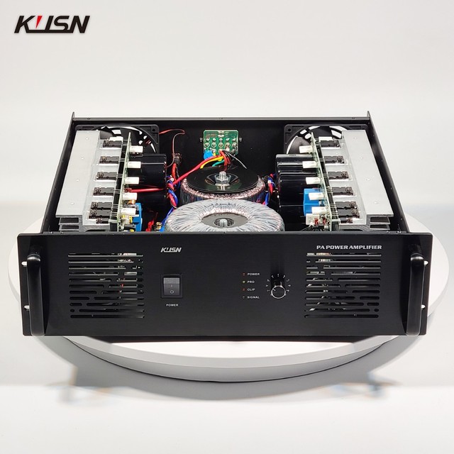 1000W Power Amplifier 100V Constant Voltage 3U Aluminum Alloy Panel Power Amplifier Sound Class AB Professional Audio PA System