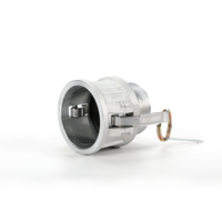 Adaptador de Acoplamiento HT para Tanque IBC, Rosca NPT/BSP Tipo B, Conector Rápido Camlock para Manguera de 3/4'' a 6'', Cuerpo de Plástico, Certificado CE