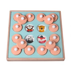 Corrispondenza di Memoria Gioco di Scacchi <span class=keywords><strong>Per</strong></span> <span class=keywords><strong>Bambini</strong></span> Primi Giocattoli Educativi di legno Puzzle di Legno Giocattoli di Apprendimento Puzzle di memoria gioco <span class=keywords><strong>per</strong></span> i <span class=keywords><strong>bambini</strong></span> - Product Image 2