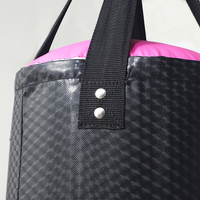 Sac de frappe lourd en cuir PU personnalisé, sac de frappe de boxe, sac de frappe suspendu, support de sac de frappe pour la boxe thaïlandaise