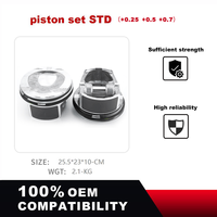 RACEORLY 2710305117 Jeu de pistons 82 mm pour Mercedes-Benz M271 W204 1.8T S204 W212 A207 R172 C200 C250 E250
