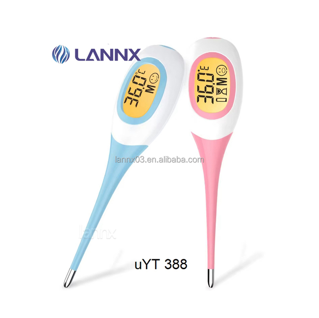 LANNX UYT 388 Wholesale Clinical Children Fever Thermometer Electronic LCD Digital Thermometers Medical Electric Termometero