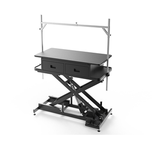 Table <span class=keywords><strong>de</strong></span> toilettage électrique pour chiens Shernbao FT-818 avec deux tiroirs <span class=keywords><strong>de</strong></span> rangement pour salons d'animaux - Product Image 3