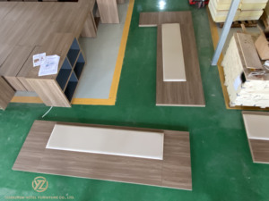 Panneau de tête de lit modulaire en MDF réglable pour hôtel, mobilier sur mesure pour projet <span class=keywords><strong>FF</strong></span>&E de chambre commerciale - Product Image 5