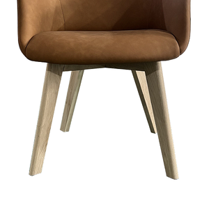 Vente chaude Pieds En Bois Massif Chaise De <span class=keywords><strong>Luxe</strong></span> <span class=keywords><strong>Bureau</strong></span> À Domicile Italien Moderne Simple Salle À Manger <span class=keywords><strong>Bureau</strong></span> Loisirs En Cuir Accent Chaise <span class=keywords><strong>Fauteuil</strong></span> - Product Image 2