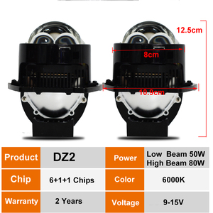 YHKOMS Custom 80W 3inch Laser <strong>Led</strong> Lenses <strong>Headlights</strong> Bi <strong>Led</strong> Projector Bulbs for Car 12V Car Headlamp for Auto Accessories - Product Image 5