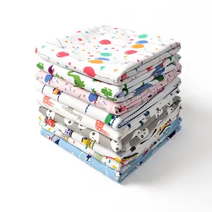 Tapis à langer pliable et imperméable, 1 pièce, réutilisable, motif bébé lavable, tapis à langer pour enfants, vente en gros - Product Image 1