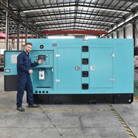 Groupe électrogène diesel silencieux triphasé 30 kVA à faible bruit, moteur WEICHAI 24 kW, alimentation de secours industrielle ATS 100 % cuivre, vente chaude