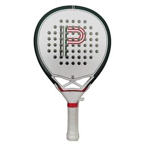 Raqueta de Pádel Redonda Portátil Personalizada, Fibra de Carbono 12K, Espuma EVA, Acabado Mate, Control Antivibración, Red de Poliéster, Ligera - Product Image 2
