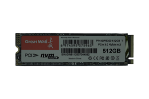 Great Wall GW3300 NVMe M.2 2280 PCIe Gen3 SSD 128GB-2TB 3D NAND TLC 最大3300MB/s読み取り速度 新品 内蔵デスクトップ用 - Product Image 1