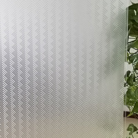 Statisch haftende, mattierte Fensterfolie ohne Kleber, Sichtschutz, Wärmedämmung, UV-Block, Glasaufkleber für Badezimmer, Küche, Heimdekoration