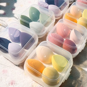 Venta al por Mayor de Fábrica, Juego de 4 Esponjas de Maquillaje de Belleza Personalizadas, Multicolores, Libres de Látex - Product Image 3