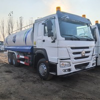 Camión Cisterna de Agua de Segunda Mano Multiusos, Camión Cisterna Usado para la Lucha Contra Incendios de Emergencia y Cuidado del Verde