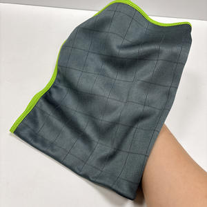 <span class=keywords><strong>Chiffon</strong></span> de nettoyage en microfibre de carbone absorbant durable, sans peluches, facile à nettoyer, serviette réutilisable pour fenêtre, cuisine, lavage - Product Image 2