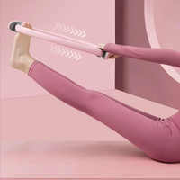 Anillo de Pilates Antideslizante y Duradero para Ejercicios de Resistencia, Yoga, Adelgazamiento y Entrenamiento de Músculos de la Pierna y el Suelo Pélvico