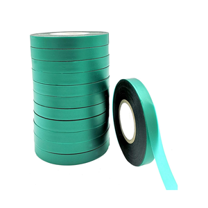 Cinta de sujeción elástica de vinilo verde para jardín, 150 pies, 0.5 pulgadas, 10 mil de grosor, para tomatecillos - Product Image 1