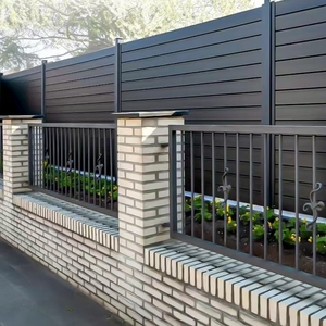 Panneaux de clôture en bambou décoratifs personnalisés pour <span class=keywords><strong>jardin</strong></span> Panneau de clôture <span class=keywords><strong>Bois</strong></span>-Plastique élégant Clôture décorative pour l'extérieur - Product Image 4