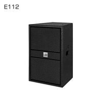 E112 Haut-parleur passif professionnel à large bande de fréquences de 12 pouces pour discours/conférences/mariages/KTV