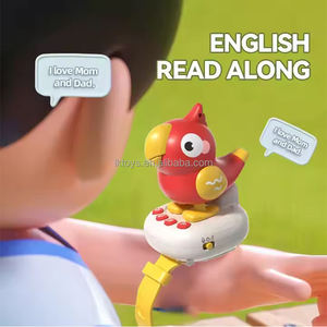 Lk Speelgoed 3 Jaar Educatieve Huisdieren Steminteractie Opnemen Papegaaienhorloges Fladderen Vleugels Fluitend Muziekspeelgoed - Product Image 3