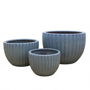 Macetas de cerámica de diferentes tamaños, personalizadas de fábrica, para jardín verde, de Vietnam. - Product Image 1