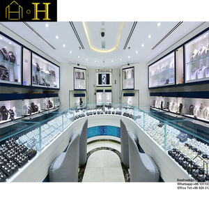 Kính hiển thị đồ trang sức trường hợp đồ trang sức bằng gỗ Showcase cho đồ trang sức đảo cửa hàng - Product Image 6