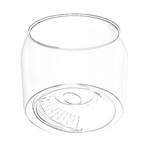 Bureau-aquarium van kunststof voor thuis & kantoor, hoge transparantie, trapvormig, geschikt voor goudvissen en schildpadden, individueel verpakt - Product Image 5