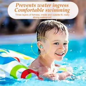 Reducción de aislamiento acústico de silicona, filtro de ruido, protección auditiva, avión, natación, sueño con estuche - Product Image 4