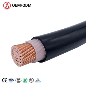 <span class=keywords><strong>Cable</strong></span> de Alimentación Subterráneo de Cobre con Aislamiento XLPE y Revestimiento de PVC, de un Solo Núcleo, 35, 50, 95, 120, 240, 300, 400 mm², Baja Tensión 0.6/1kV - Product Image 1
