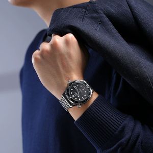 Reloj Deportivo Automático de Lujo para Hombre, Acero Inoxidable, Cristal de Zafiro, Resistente al Agua, Calendario Mecánico, Diseño Hueco, Alta Calidad - Product Image 3