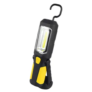 3W COB LED Car Repair work light portable with magnetic and hook